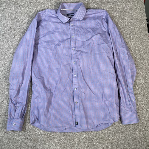 Strellson herren hemd rot blau - hemd,